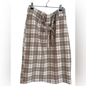 NEW Classic Concept Women’s Printed, Plaid Knee Length Shirt Size XL Color Multi
